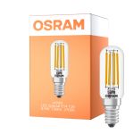 Osram LED Special E14 Tubular Glühbirne T26 Fadenlampe Klar 4.9W 730lm - 827 Extra Warmweiß | Ersatz Für 55W