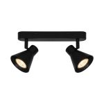 Nordlux Eik 2 Spot Metall Schwarz | Geeignet für 2x GU10