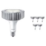 Mehrfachpackung 6x Philips TrueForce LED E40 HPI UN 140W 20000lm 120D - 840 Kaltweiß | Ersatz für 400W