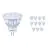 Mehrfachpackung 12x Philips Corepro LED Spot GU4 MR11 2.3W 184lm 36D - 827 Extra Warmweiß | Ersatz für 20W