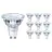 Mehrfachpackung 10x Philips Corepro LED Spot GU10 PAR16 4.9W 460lm 36D - 830 Warmweiß | Ersatz für 65W