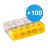 Mehrfachpackung 100x Wago 2273-205  Verbinder| 5 Draht Verbindung