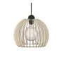 Nordlux Pendelleuchte Chino 30 E27 Braun - Holz | Max. 60W