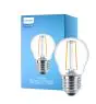 Philips Corepro LED Lustre E27 Kugel Fadenlampe Klar 2W 250lm - 827 Extra Warmweiß | Ersatz für 25W