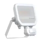Ledvance Led-Scheinwerfer Aluminium Weiß 17W 2200lm 100D - 830 Warmweiß | IP65 - Bewegungs- Und Lichtsensor - Symmetrisch