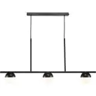 Nordlux Contina Pendelleuchte Metall 3-Spot Schwarz | Geeignet für 3x G9
