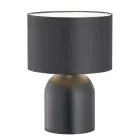 Emibig Tischlampe Aspen Stahl Schwarz | Geeignet für 1x E27 - Max 15W