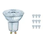 Mehrfachpackung 10x Ledvance Performance LED-Spot Reflektor GU10 PAR16 3.4W 230lm 36D - 927 Extra Warmweiß | Höchste Farbwiedergabe - Dimmbar - Ersatz für 35W