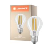 Ledvance Classic LED E27 Poire Filament Claire 7.2W 806lm - 927 Blanc Très Chaud | Meilleur rendu des couleurs - Dimmable - Équivalent 60W