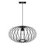 D'Lite Suspension Luminaire Kemmel Métal Et Plastique Dépolie Noir | Convient Pour 1x E27
