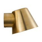Nordlux Aleria Applique Murale Verre Laiton | Convient pour GU10