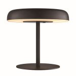 Nordlux Lampe De Chevet Solar Elmer Batterie Noir 2W 100lm - 830 Blanc Chaud | 3 Niveaux De Gradation Dimmable 