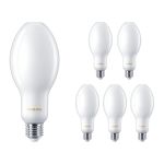 Lot 6x Philips TrueForce Core LED E27 HPL/SON Dépolie 18W 3000lm 300D - 840 Blanc Froid | Équivalent 80W