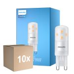 Lot 10x Philips CorePro LED Capsule G9 Dépolie 2.7W 300lm - 827 Blanc Très Chaud | Dimmable - Équivalent 25W