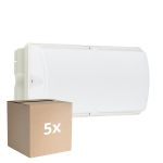 Lot 5x Philips LED Sécurité Ledinaire WL055V Blanc 6W 630lm - 840 Blanc Froid | 374x150mm – IP65