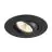 SLV New Tria 75 Spot Aluminium Noir Rond 8.3W 705lm 38D - 927 Blanc Très Chaud | Diamètre 75mm -  Meilleur Rendu Des Couleurs - Dimmable 