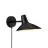 DFTP by Nordlux Darci Short Applique Murale Métal Noir | Convient pour E14