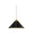 DFTP by Nordlux Kinto Suspension Luminaire Métal et Bois Noir | 420mm - Convient pour E27