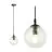 Emibig Suspension Luminaire Cosmo Acier Noir | Convient pour 1x E14 - Max 10W