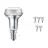 Lot 6x Philips Corepro LED Spot E14 R50 4.3W 320lm 36D - 827 Blanc Très Chaud | Dimmable - Équivalent 60W