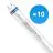 Lot 10x Philips Tube LED T8 MASTER (HF) High Output 8W 1000lm - 830 Blanc Chaud | 60cm - Équivalent 18W