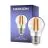 Noxion Lucent Lustre LED E27 Boule Filament Claire 4.5W 470lm - 827 Blanc Très Chaud | Dimmable - Équivalent 40W