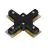 Bright Choice Rail Monophasé Rail X-Connecteur Noir