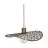 Eglo Suspension Luminaire Swaby Acier Bronze | IP20 - Convient pour 1x E27 