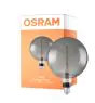 Osram Vintage 1906 LED E27 Globe Filament Smoke 200mm 5W 110lm - 818 Blanc Très Chaud | Équivalent 25W