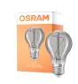 Osram Vintage 1906 LED E27 Pear Filament Smokey 3.4W 100lm - 818 Extra Warm White