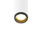 SLV Grip! Acier Blanc 10W 590lm - 927 Blanc Très Chaud | Meilleur Rendu Des Couleurs - Dimmable
