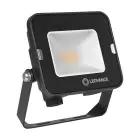 Ledvance Projecteur LED Compact Noir 10W 900lm 100D - 830 Blanc Chaud | IP65 - Symétrique 