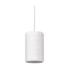 Ledvance Decor Plâtre/Acier Tube Suspension Luminaire Blanc | Convient pour E27