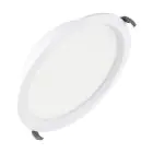 Ledvance Downlight LED Comfort Opale Aluminium Blanc 42W 5000lm 180D - 930-940 CCT | 265mm - Diamètre 250mm - IP44 - Meilleur Rendu Des Couleurs - Zigbee Dimmable 
