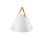 DFTP by Nordlux Suspension Luminaire Strap 48 Blanc - Métal | E27 Max 40W