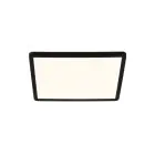 Nordlux LED Plafonnier Oja 29 Carré Noir 14.5W 1600lm - 830-840 CCT | 3 Niveaux De Gradation Dimmable 