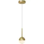 Nordlux Contina Suspension Luminaire Métal Laiton | Convient pour 1x G9