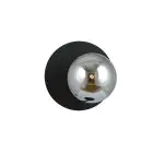 Emibig Applique Murale Oslo Acier Noir | Convient pour 1x E14 - Max 10W