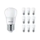 Lot 10x Philips Corepro LED Lustre E27 Boule Dépolie 2.8W 250lm - 827 Blanc Très Chaud | Équivalent 25W