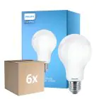 Lot 6x Philips Corepro LED Ampoule E27 Poire Dépolie 17.5W 2452lm - 827 Blanc Très Chaud | Équivalent 150W