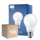 Lot 10x Philips MASTER LED Ampoule Ultra Efficient E27 Poire Dépolie 7.3W 1535lm - 840 Blanc Froid | Équivalent 100W