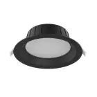 Noxion Downlight LED Hera Moyen Encastré Noir 15W 1500lm 80D - 827-830-840 CCT | 176mm - Diamètre 150mm