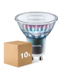 Lot 10x Philips MASTER LED Spot ExpertColor GU10 PAR16 5.5W 375lm 36D - 930 Blanc Chaud | Meilleur rendu des couleurs - Dimmable - Équivalent 50W